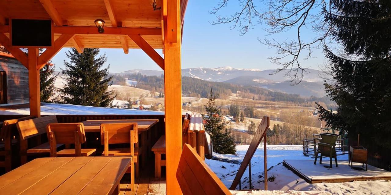 Penzion Harry Na Sjezdovce Krkonose Vysoké nad Jizerou エクステリア 写真